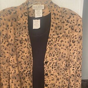 Leopard Print Jacket and dress